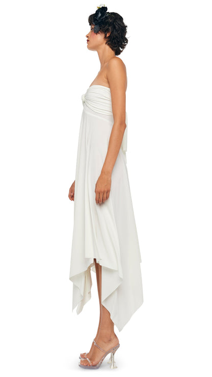 CONVERTIBLE MIDCALF Cream | Norma Kamali Women