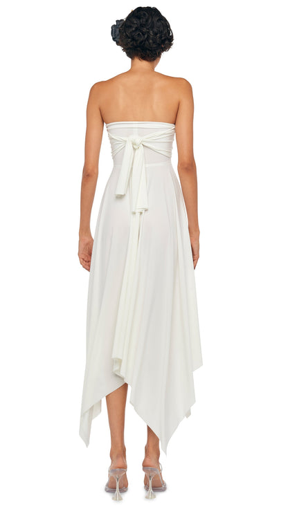 CONVERTIBLE MIDCALF Cream | Norma Kamali Women