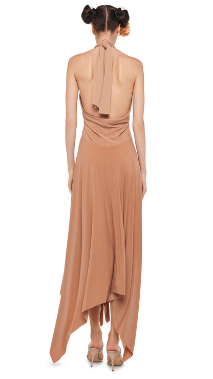 CONVERTIBLE MIDCALF Cappuccino | Norma Kamali Women