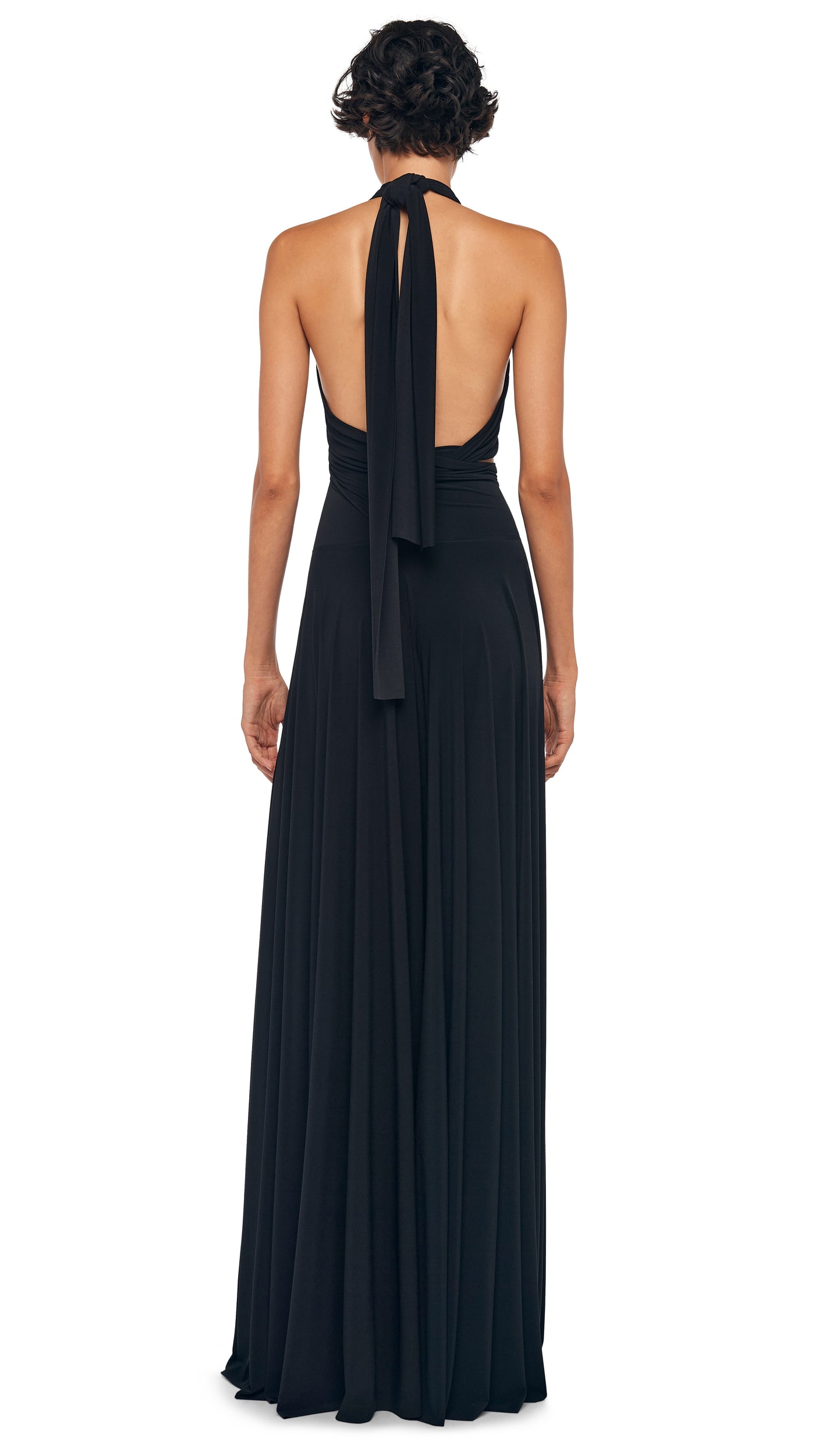 CONVERTIBLE GOWN Black | Norma Kamali Women