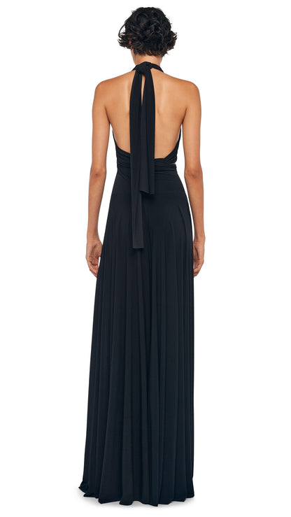 CONVERTIBLE GOWN Black | Norma Kamali Women