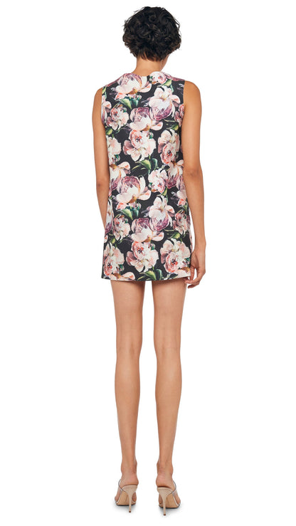 SLEEVELESS MINI DRESS Peony | Norma Kamali Women