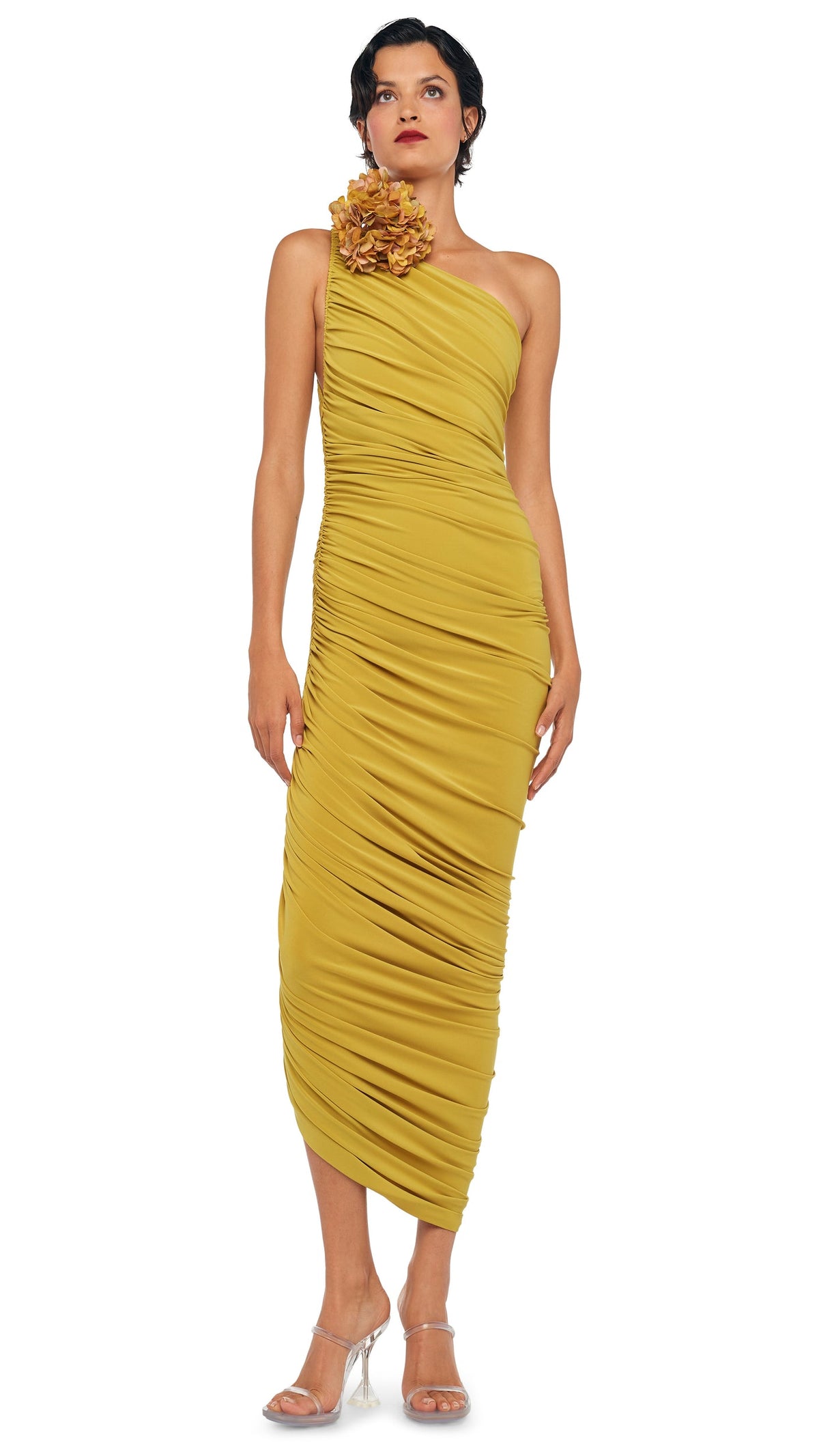 DIANA GOWN Asparagus | Norma Kamali Women