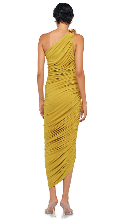 DIANA GOWN Asparagus | Norma Kamali Women