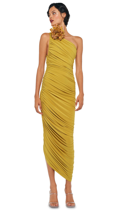 DIANA GOWN Asparagus | Norma Kamali Women