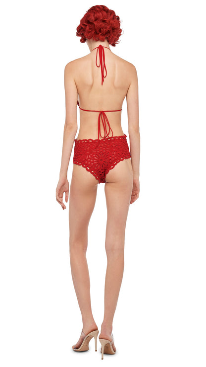 CUT OUT STRING MIO Tiger Red | Norma Kamali Women