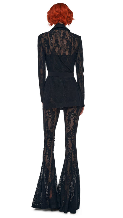 FISHTAIL PANT W/O WAISTBAND Black | Norma Kamali Women