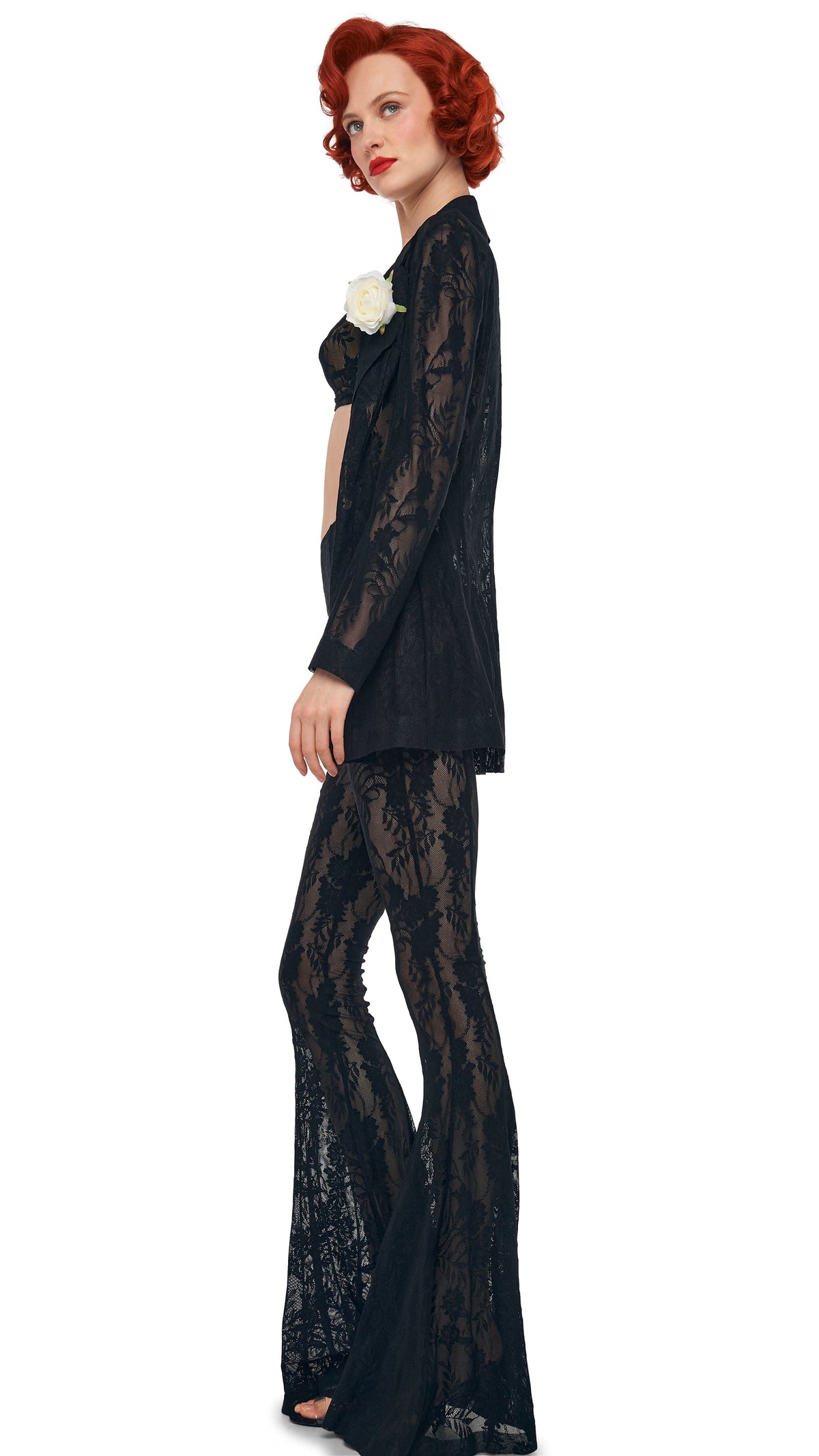FISHTAIL PANT W/O WAISTBAND Black | Norma Kamali Women