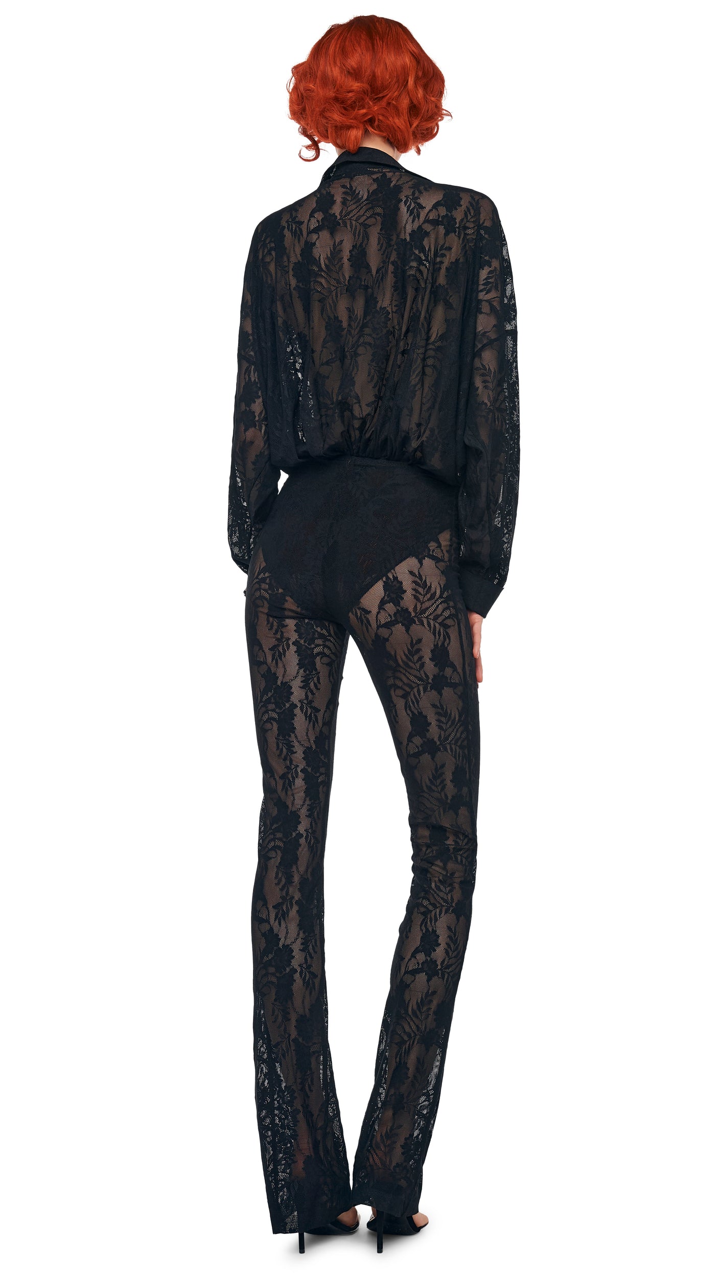 BOOT PANT W/O WAISTBAND Black | Norma Kamali Women