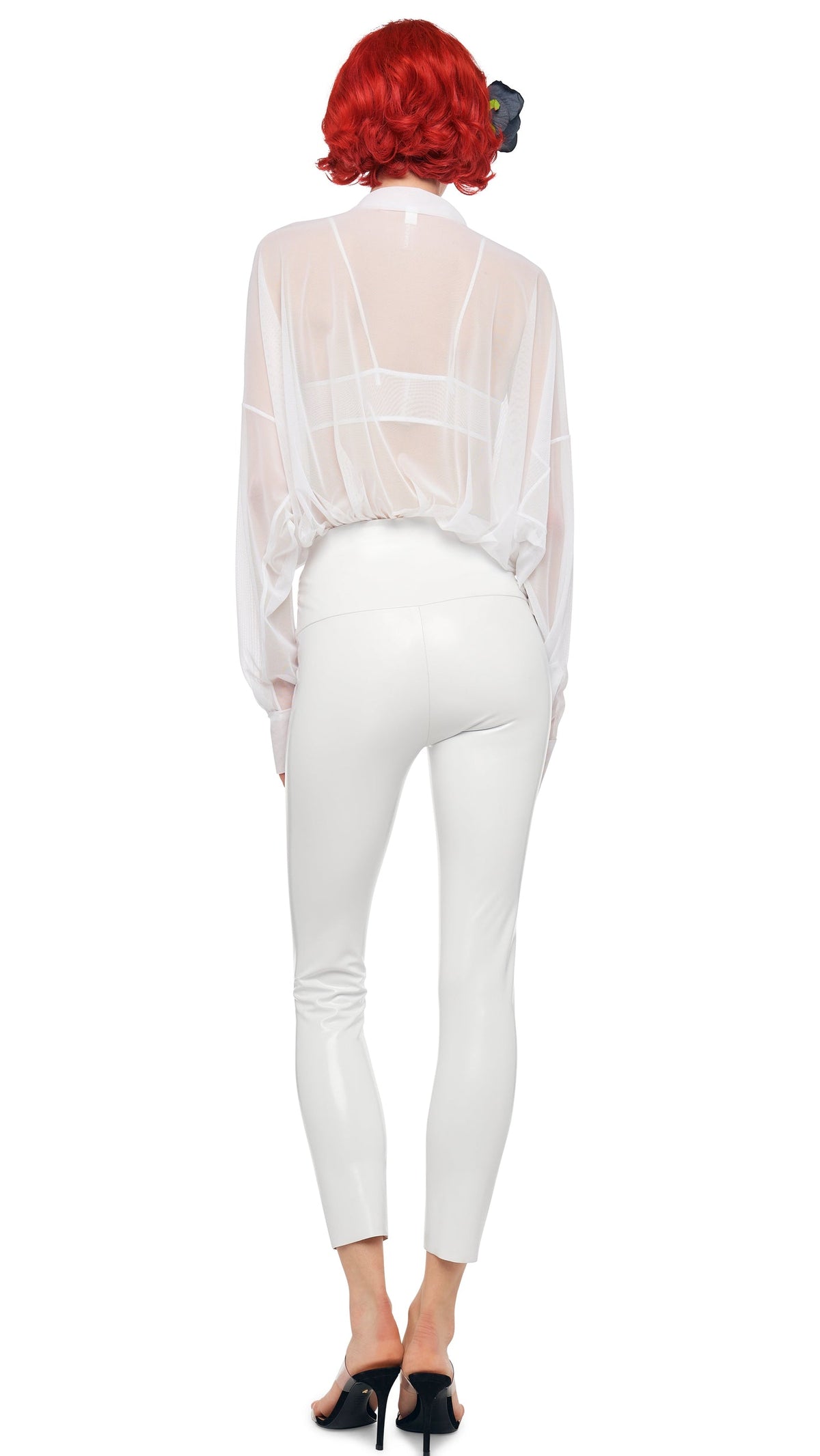 LONG LEGGING Snow White | Norma Kamali Women