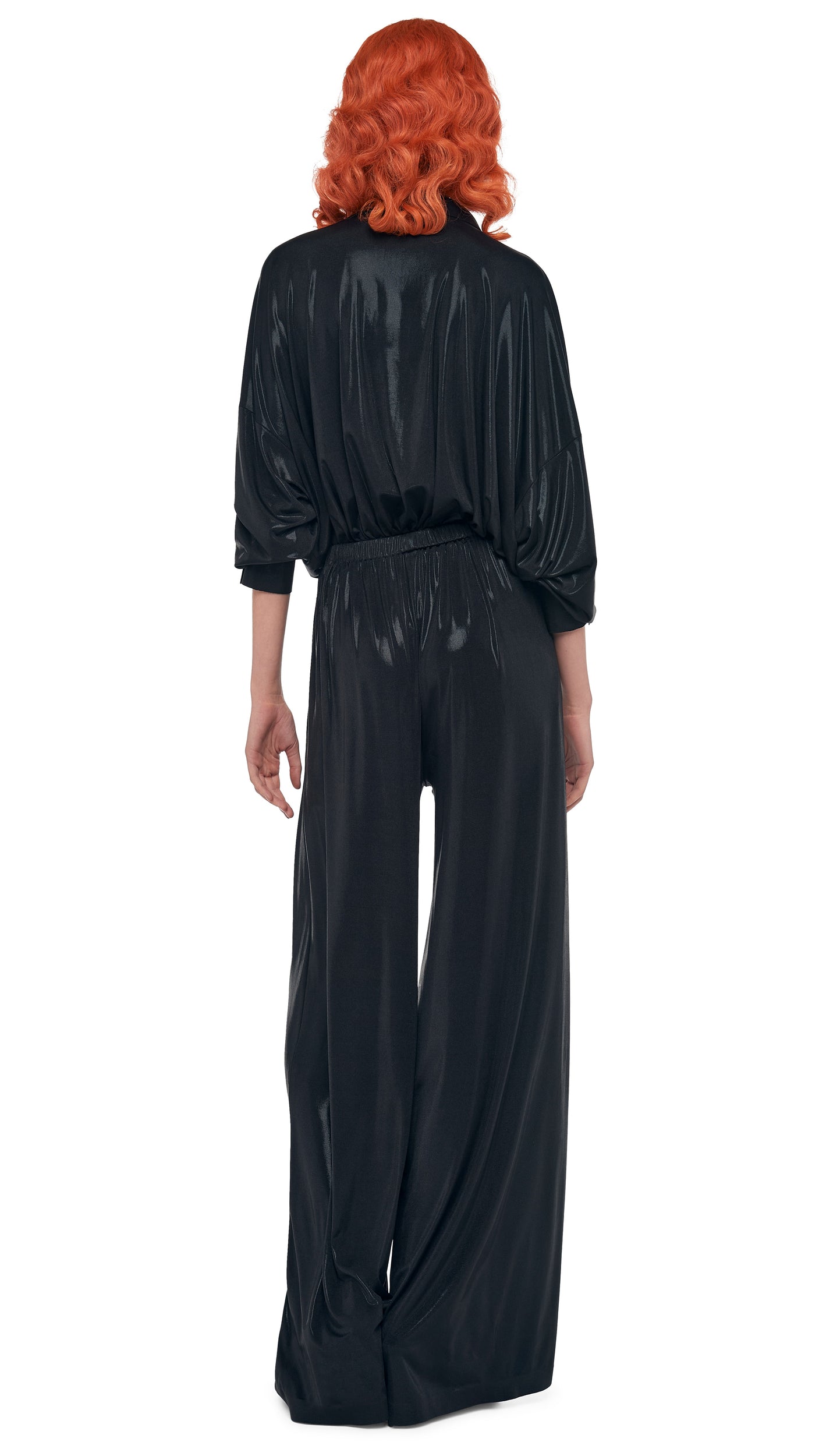 MENS PLEAT PANT Black | Norma Kamali Women