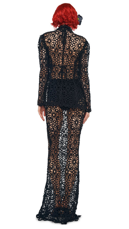 CLASSIC SINGLE BREASTED JACKET Black | Norma Kamali Women