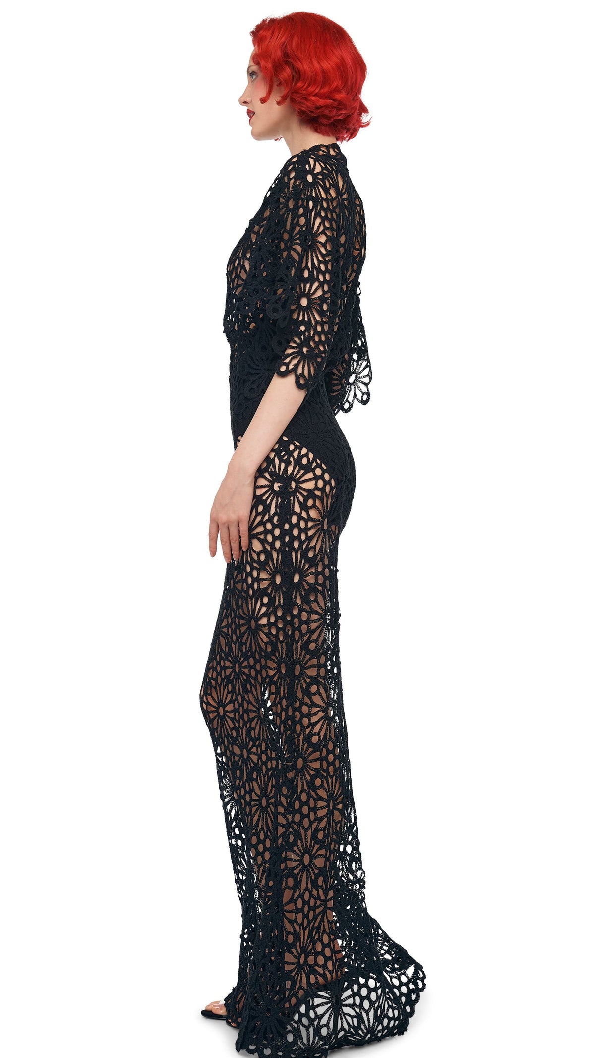 OBIE GOWN Black | Norma Kamali Women