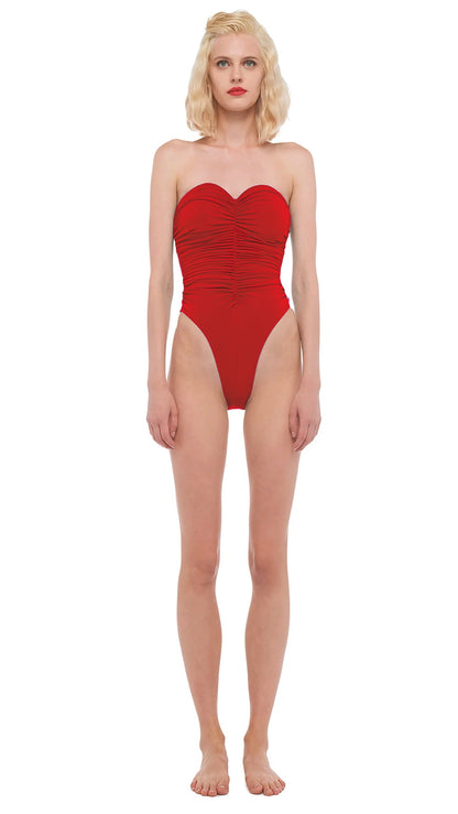 SLINKY MARISSA Tiger Red | Norma Kamali Women