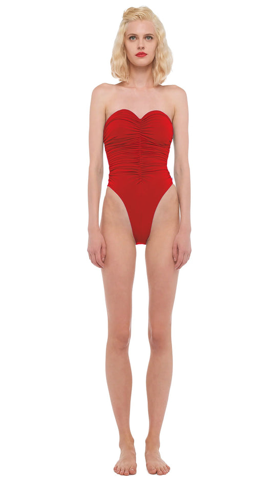 SLINKY MARISSA Tiger Red | Norma Kamali Women