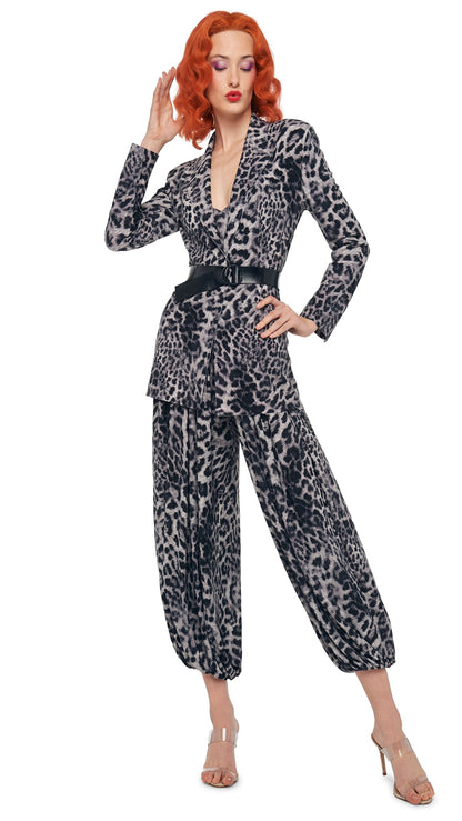 KENNY JUMPSUIT Animal | Norma Kamali Women