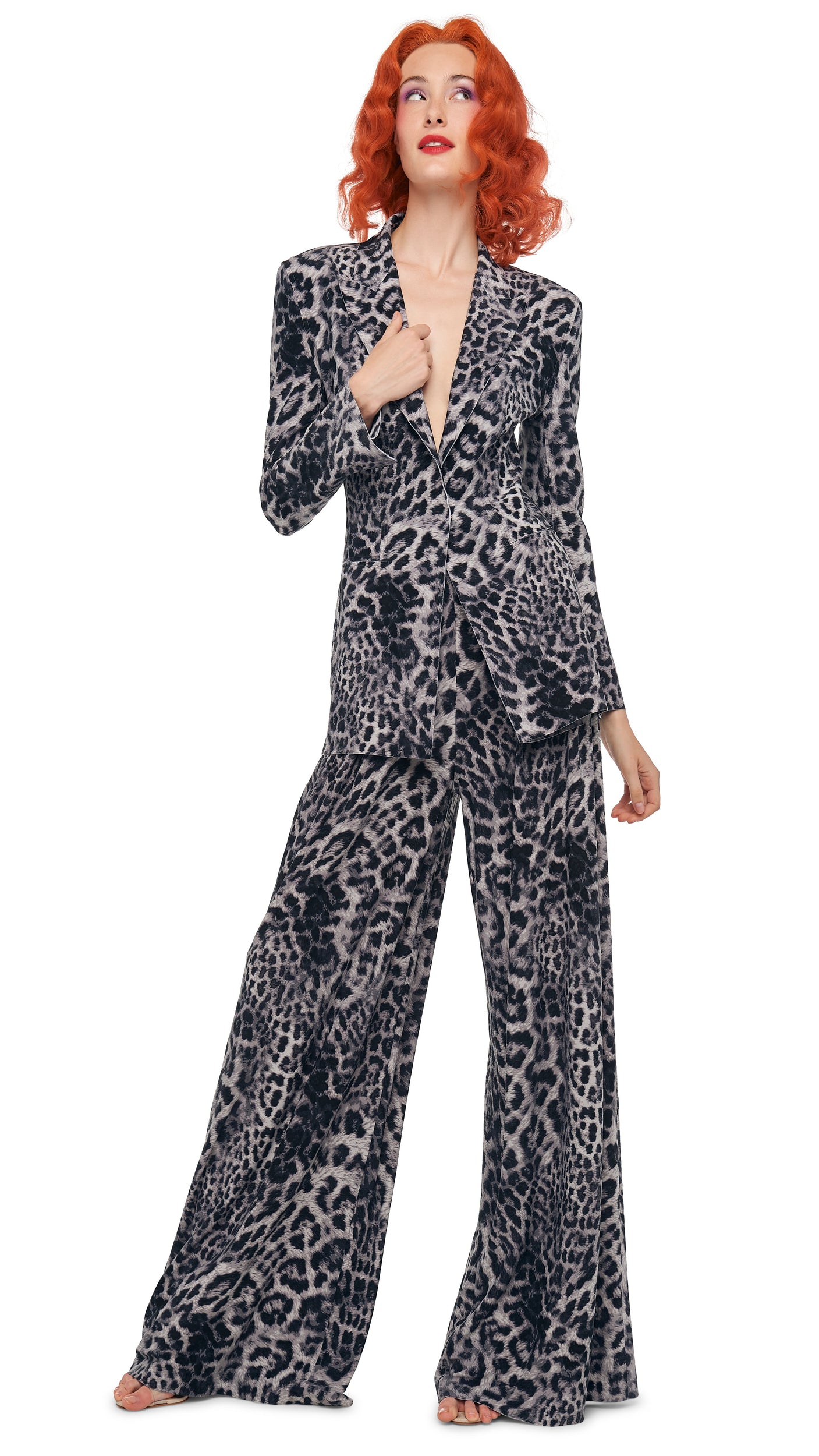 MENS PLEAT PANT Animal | Norma Kamali Women