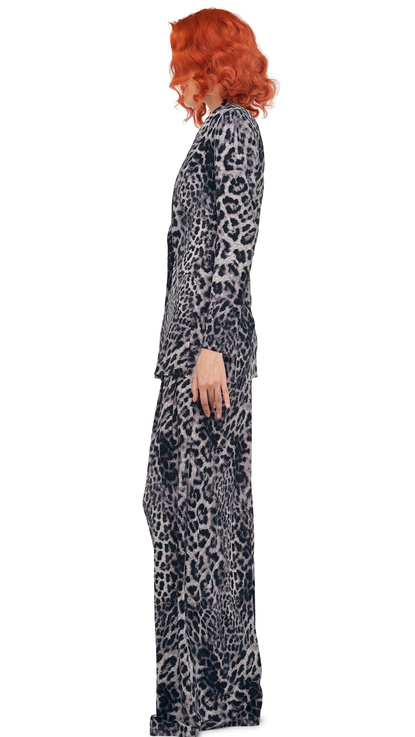 MENS PLEAT PANT Animal | Norma Kamali Women