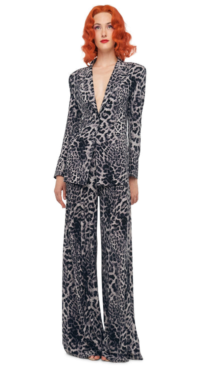 MENS PLEAT PANT Animal | Norma Kamali Women