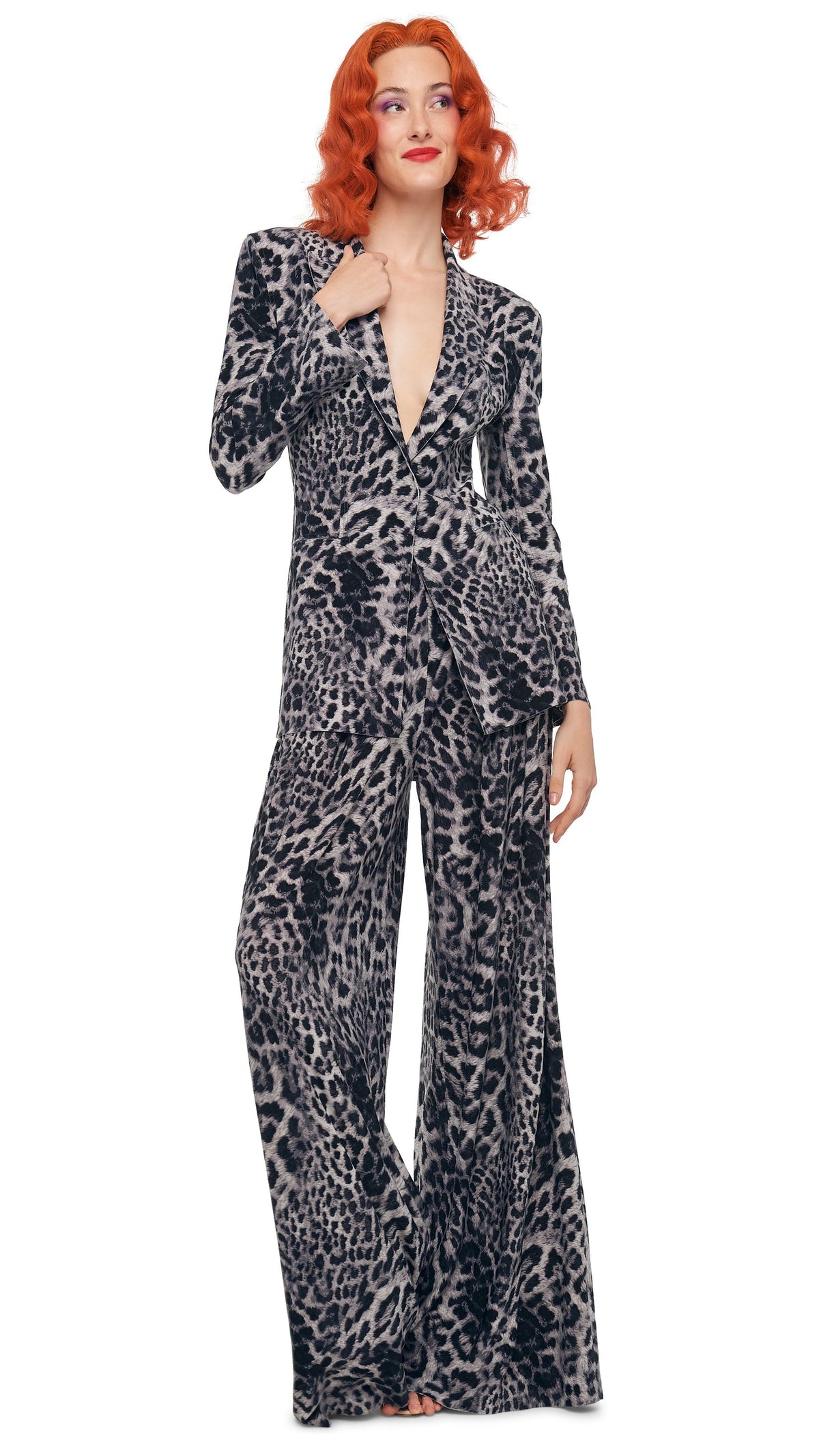 MENS PLEAT PANT Animal | Norma Kamali Women