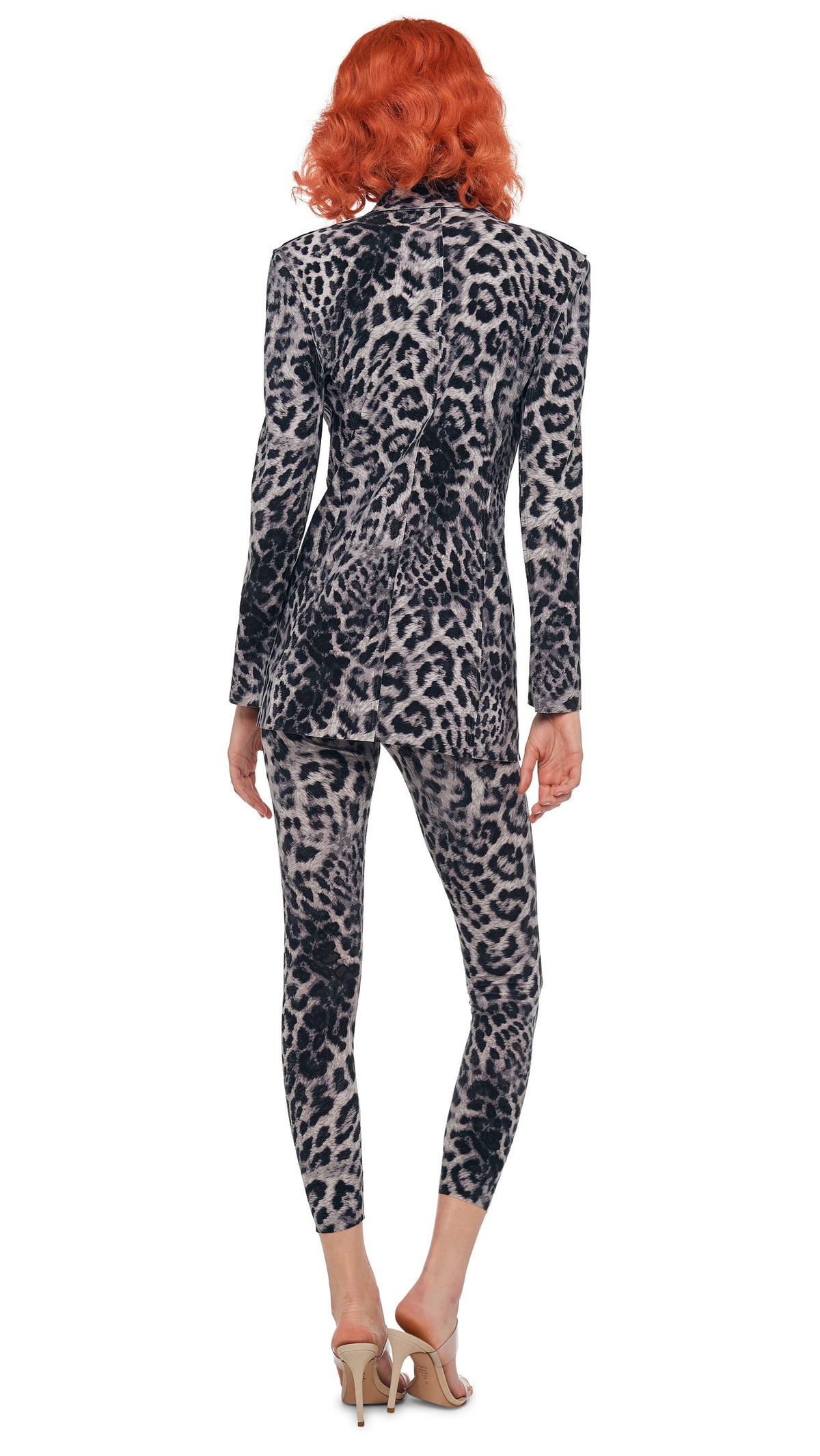 CROPPED LEGGING W/O WAISTBAND Animal | Norma Kamali Women