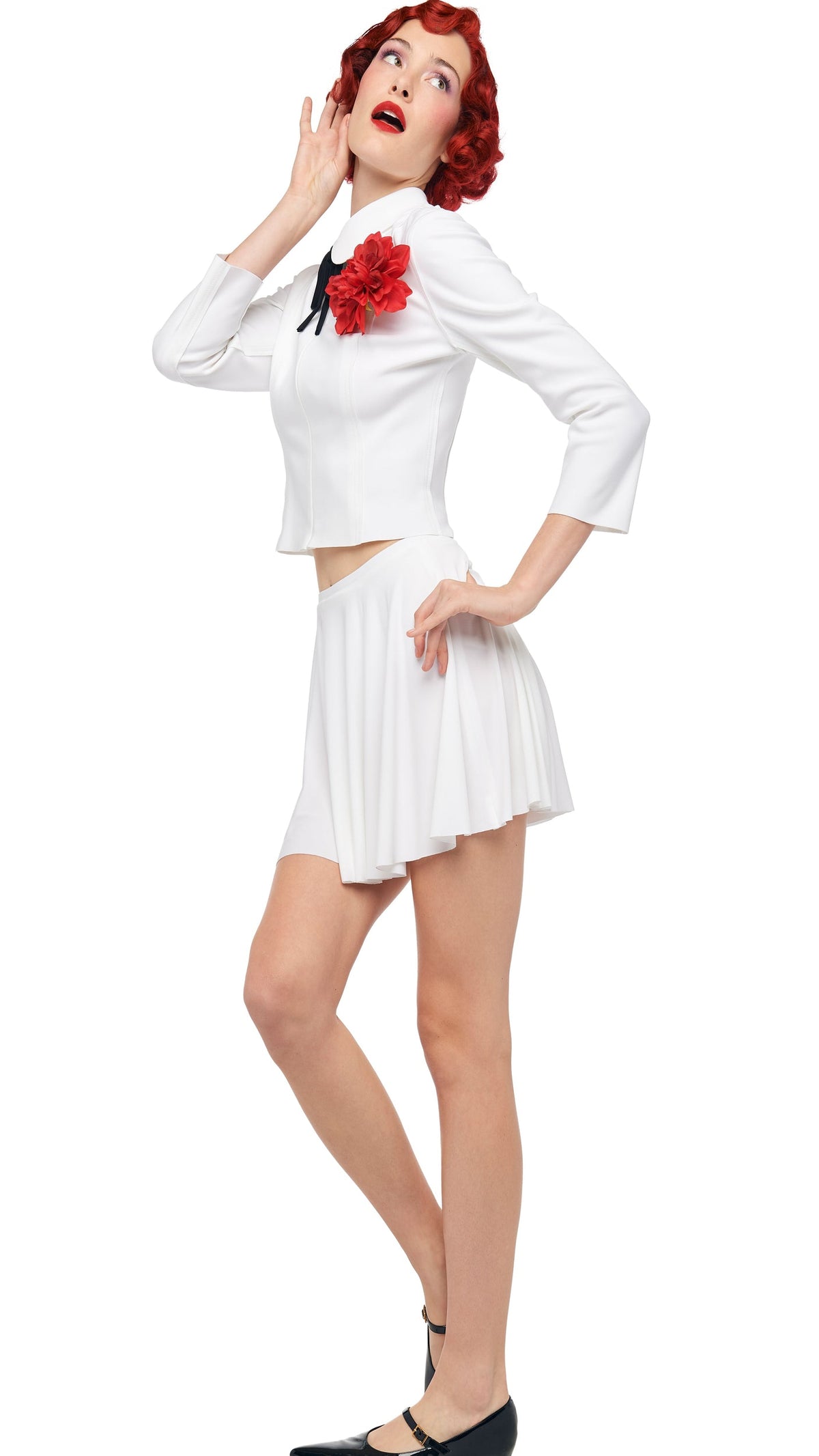 GIRL JACKET Snow White | Norma Kamali Women