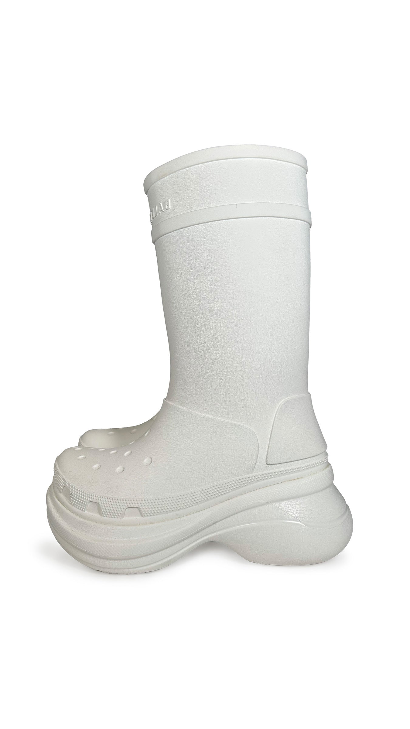 CROCS X BALENCIAGA BOOT TO KNEE  | Norma Kamali Women