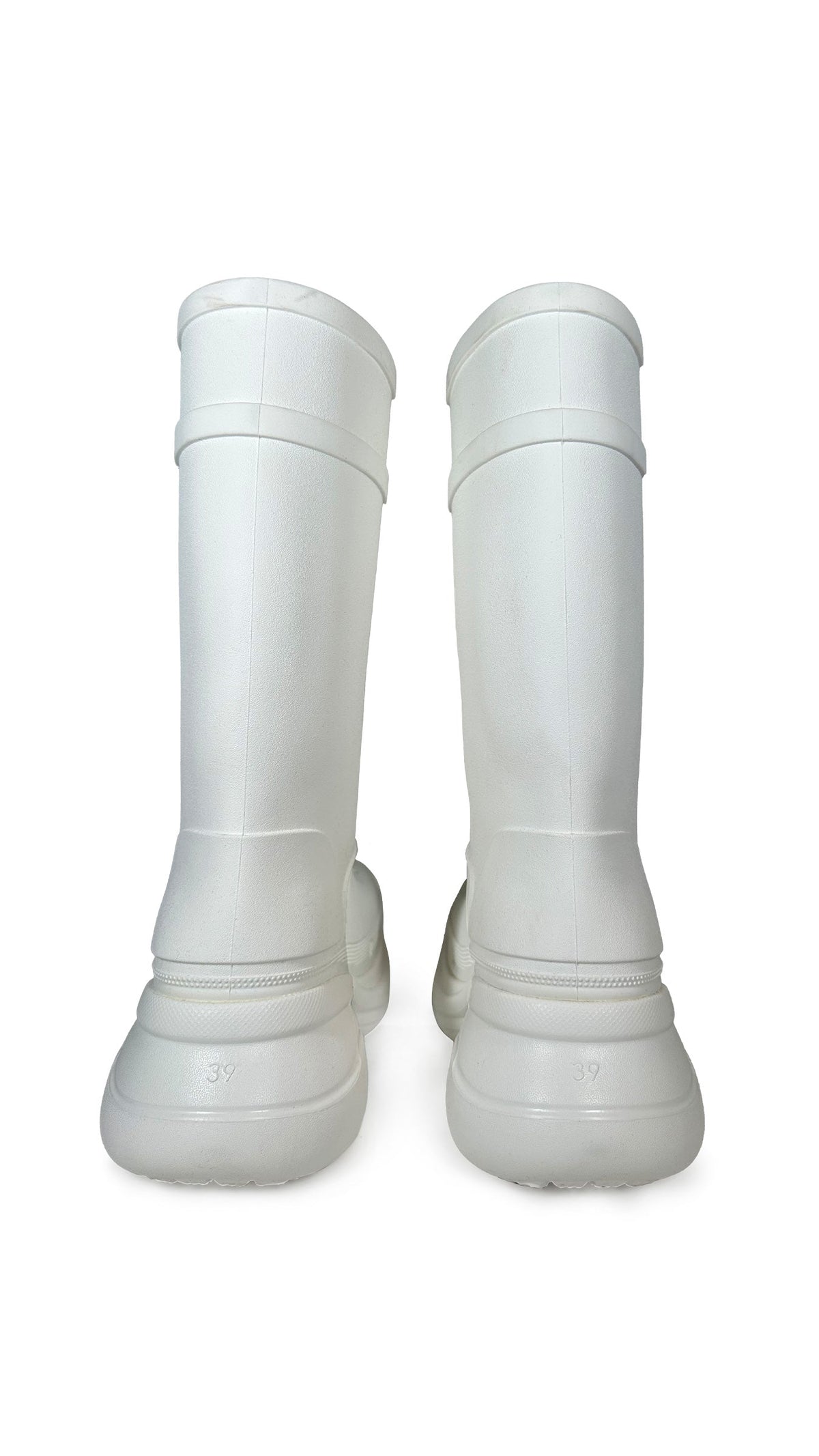 CROCS X BALENCIAGA BOOT TO KNEE  | Norma Kamali Women
