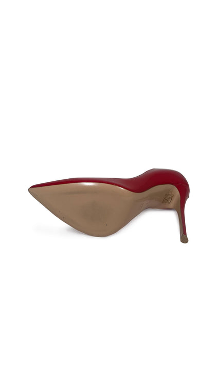 GIANVITO ROSSI PATENT LEATHER PARIS PUMPS  | Norma Kamali Women