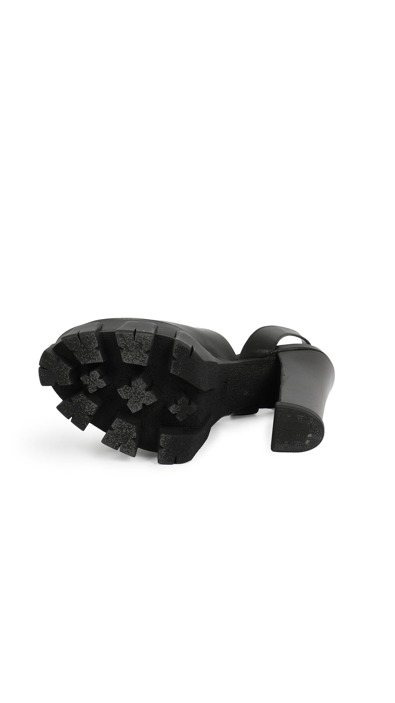 PRADA LUG SOLE ANKLE STRAP PLATFORM SANDAL  | Norma Kamali Women