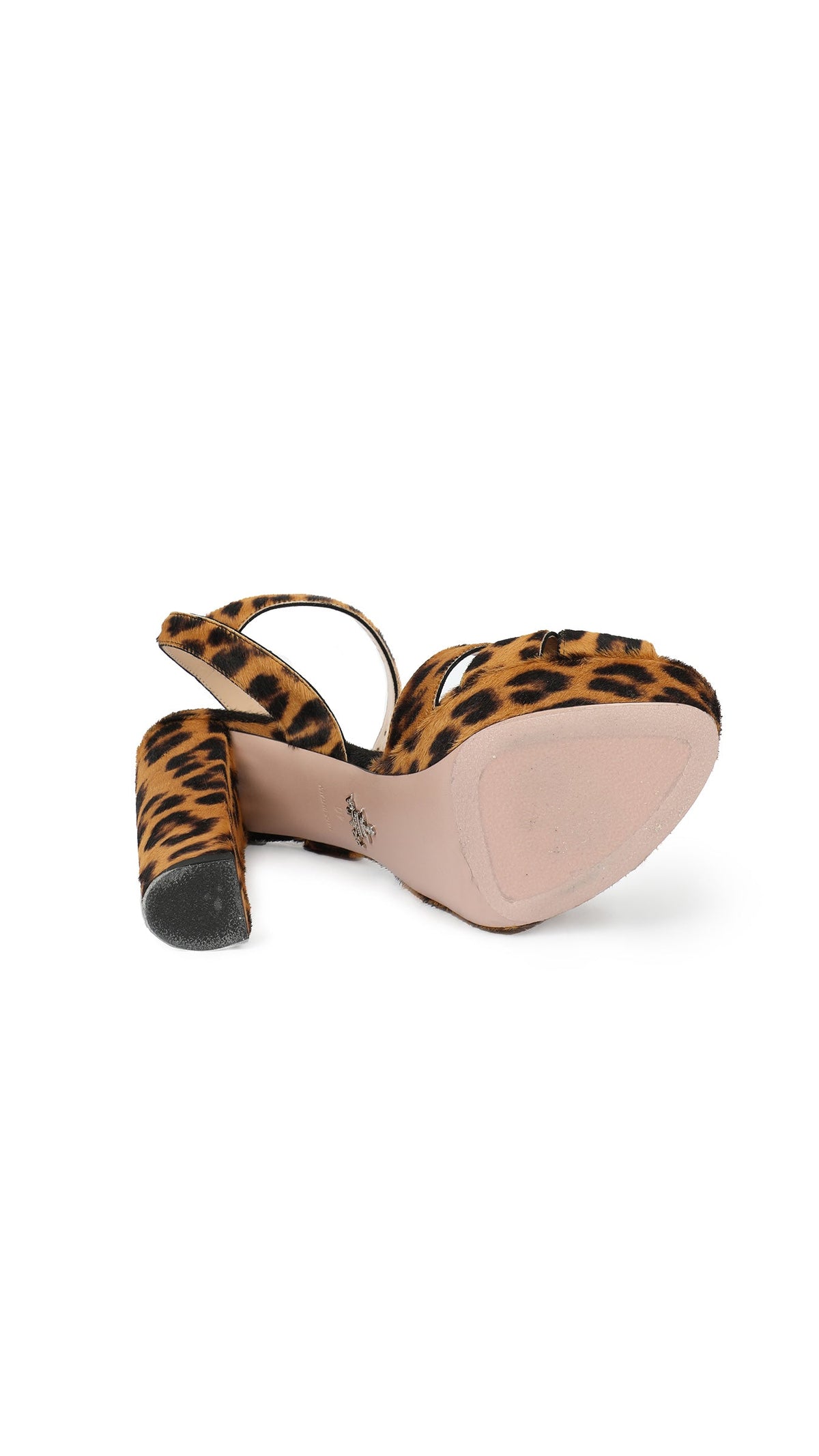PRADA CALF HAIR PLATFORM SANDAL  | Norma Kamali Women