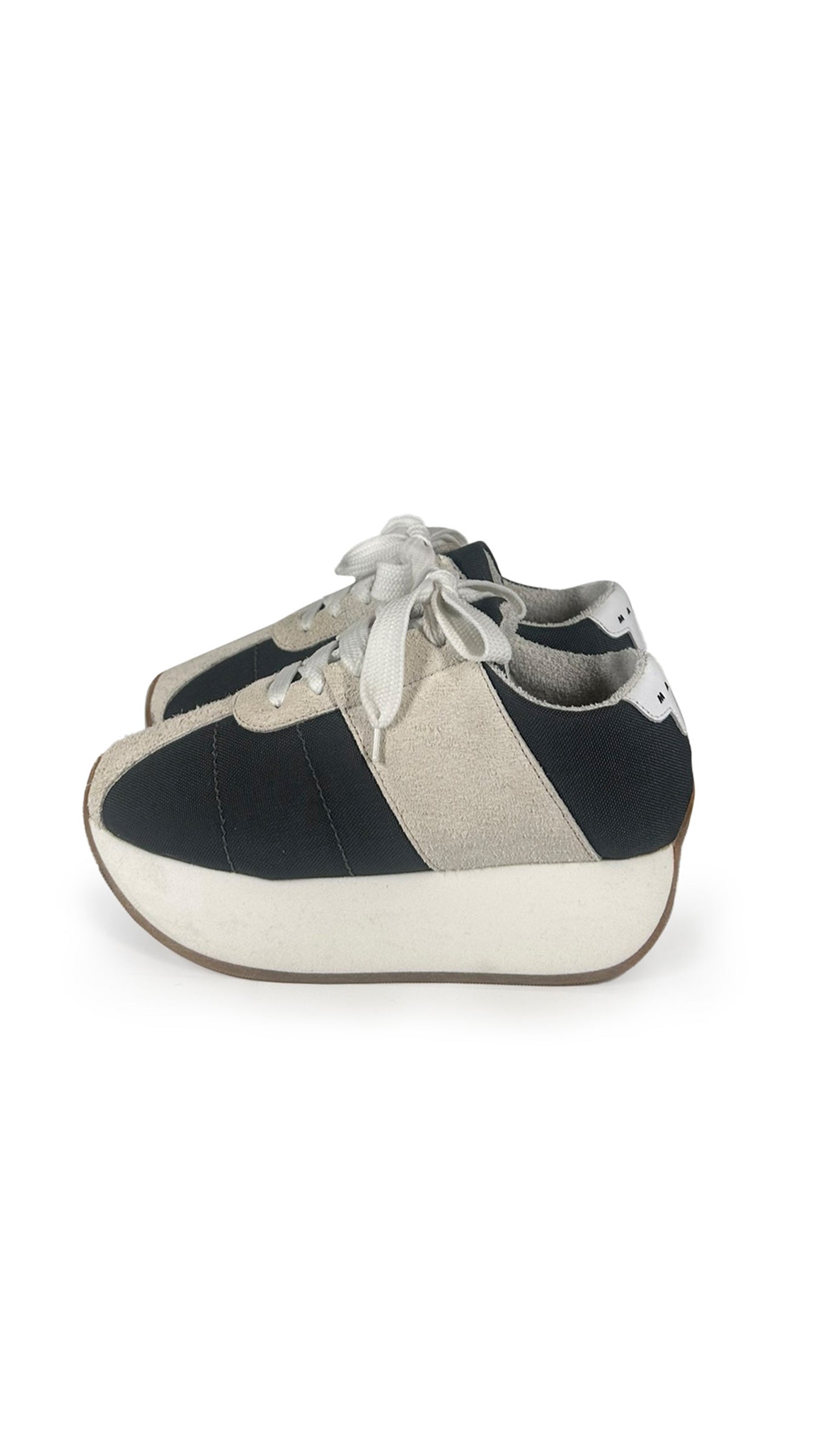 MARNI PLATFORM SNEAKER W/ STRIPE  | Norma Kamali Women