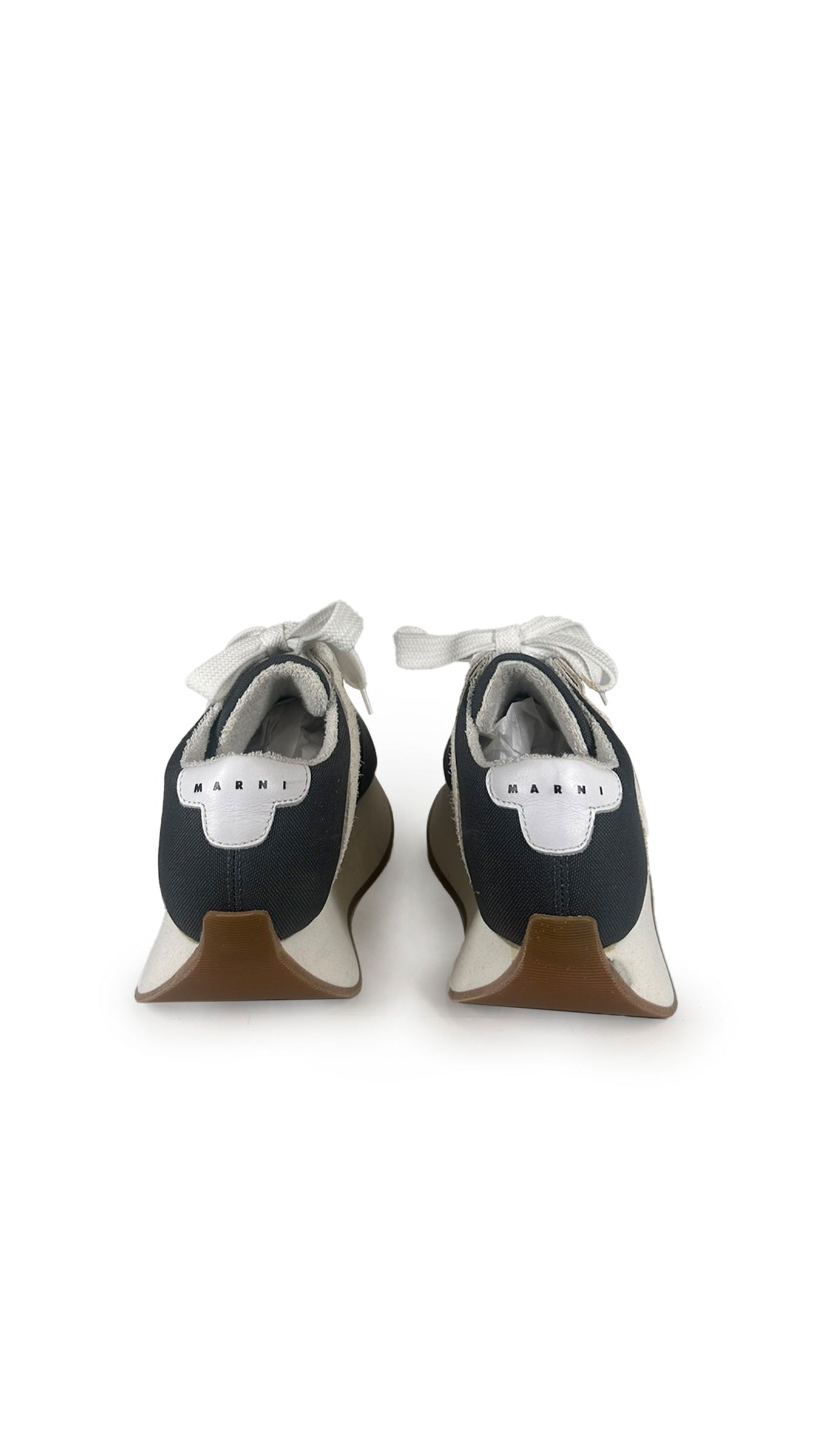 MARNI PLATFORM SNEAKER W/ STRIPE  | Norma Kamali Women