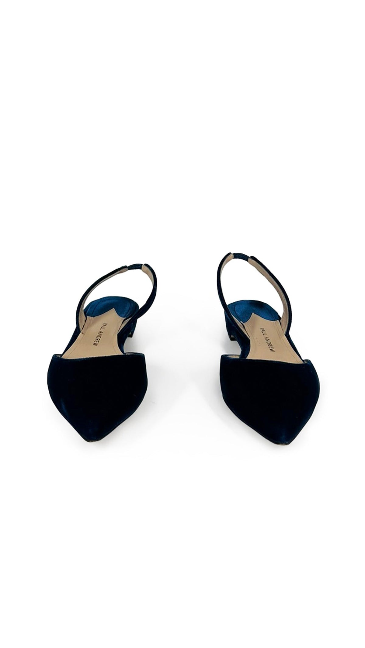 PAUL ANDREW SUEDE RHEA SLINGBACK FLATS  | Norma Kamali Women