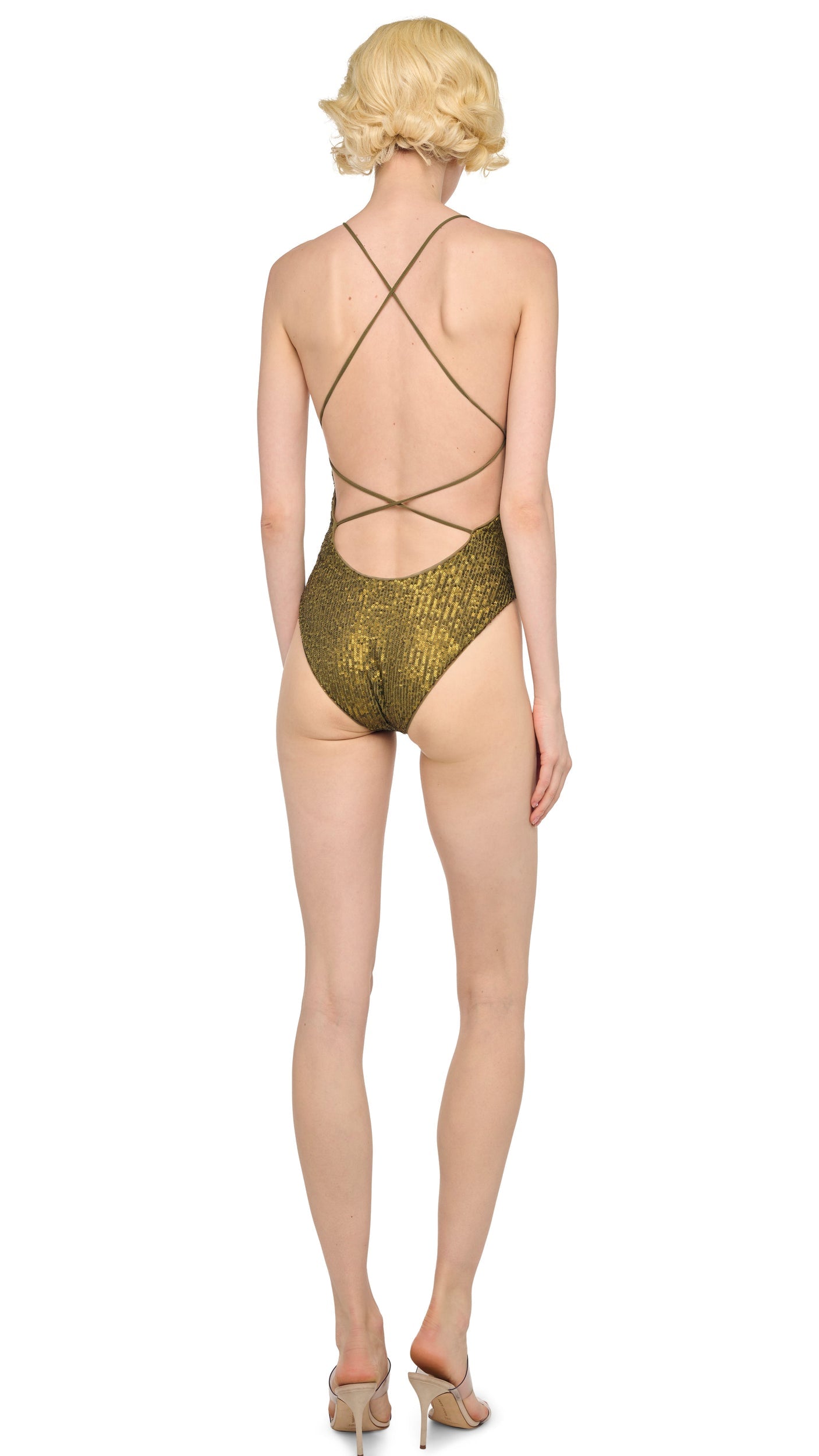 LOW BACK FARA SLIP MIO Bark | Norma Kamali Women