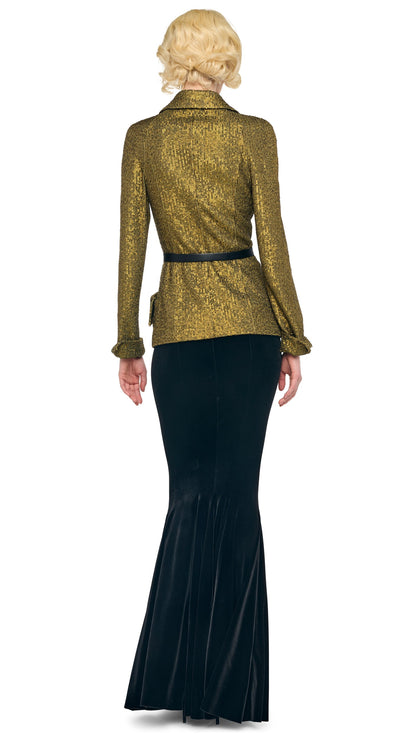 LONG FISHTAIL SKIRT Black | Norma Kamali Women