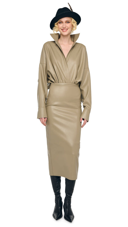 STRAIGHT SKIRT TO MIDCALF Elm | Norma Kamali Women