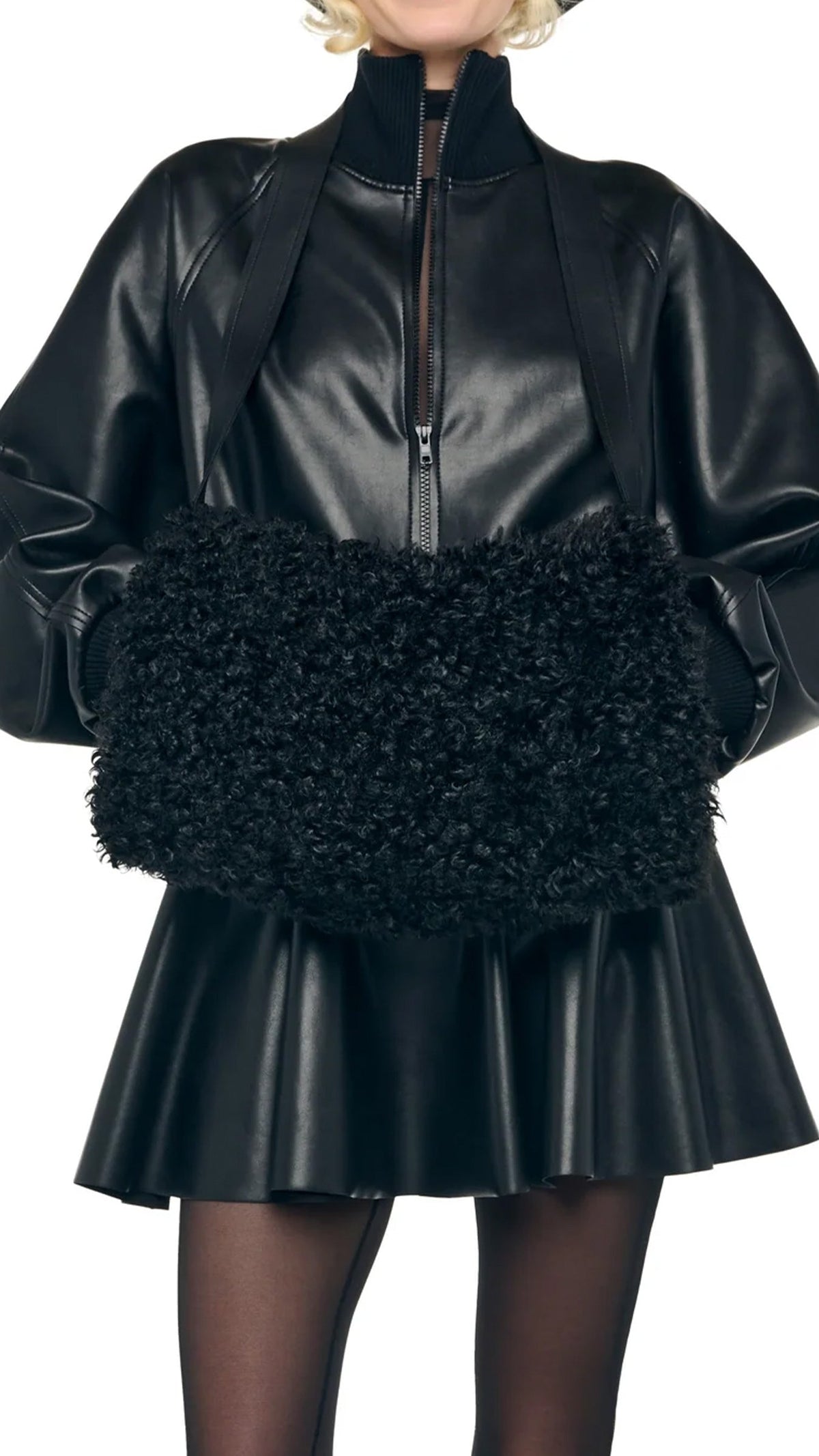 MUFF BAG Black | Norma Kamali Women
