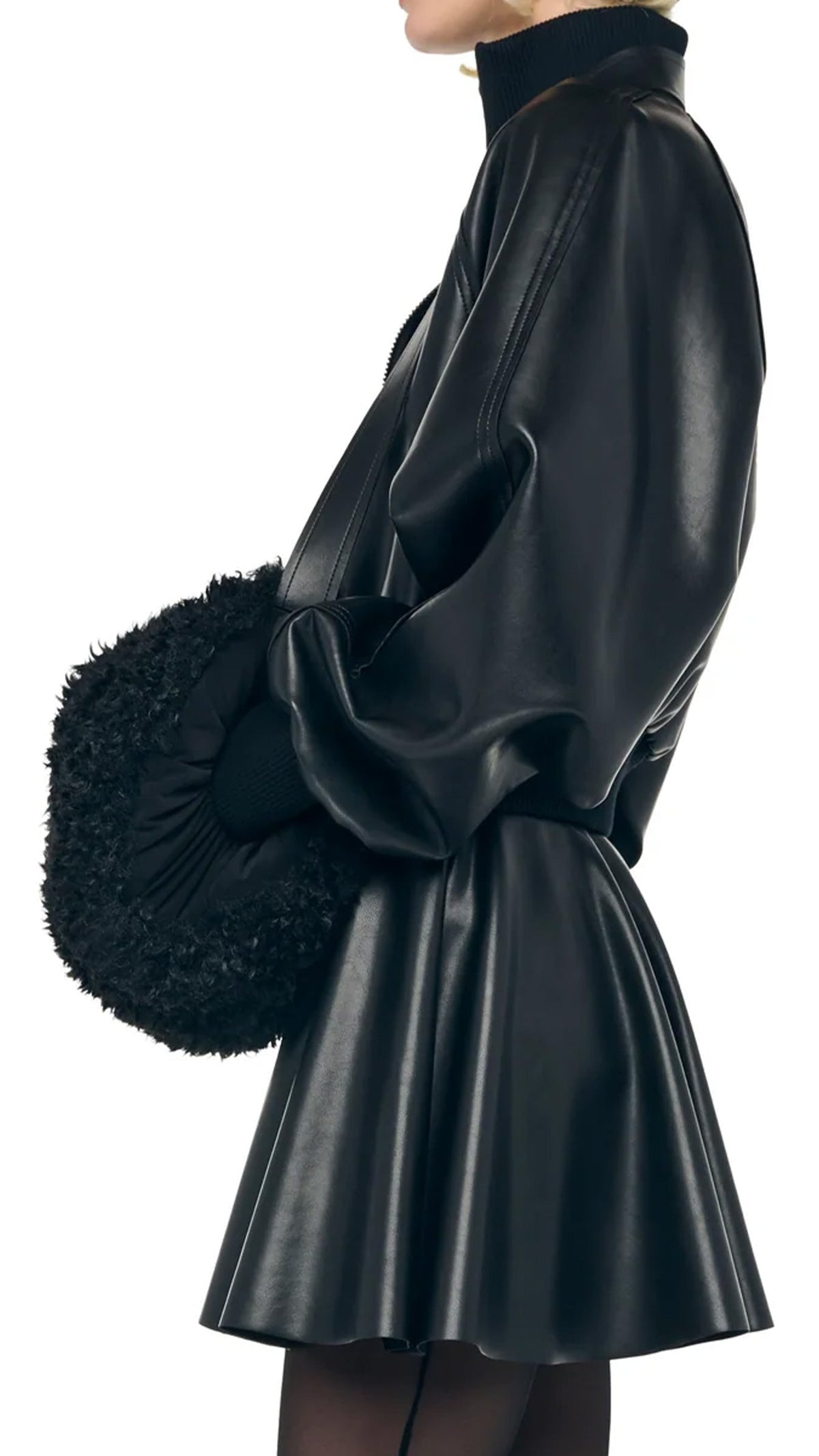 MUFF BAG Black | Norma Kamali Women