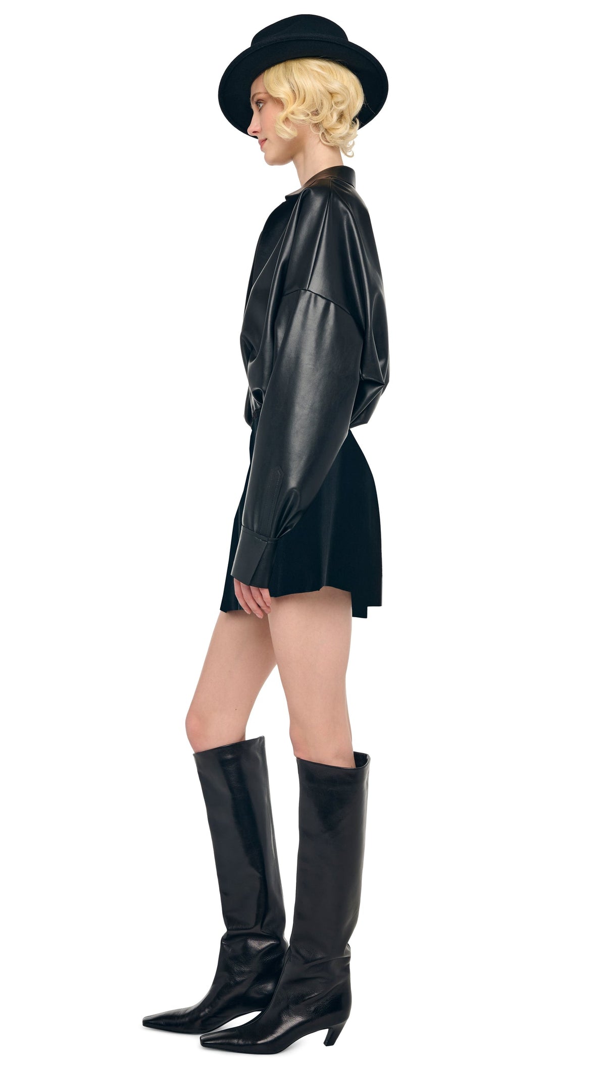 MENS PLEAT SHORT Black | Norma Kamali Women