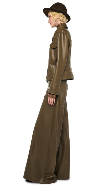 ELEPHANT JEAN Bark | Norma Kamali Women