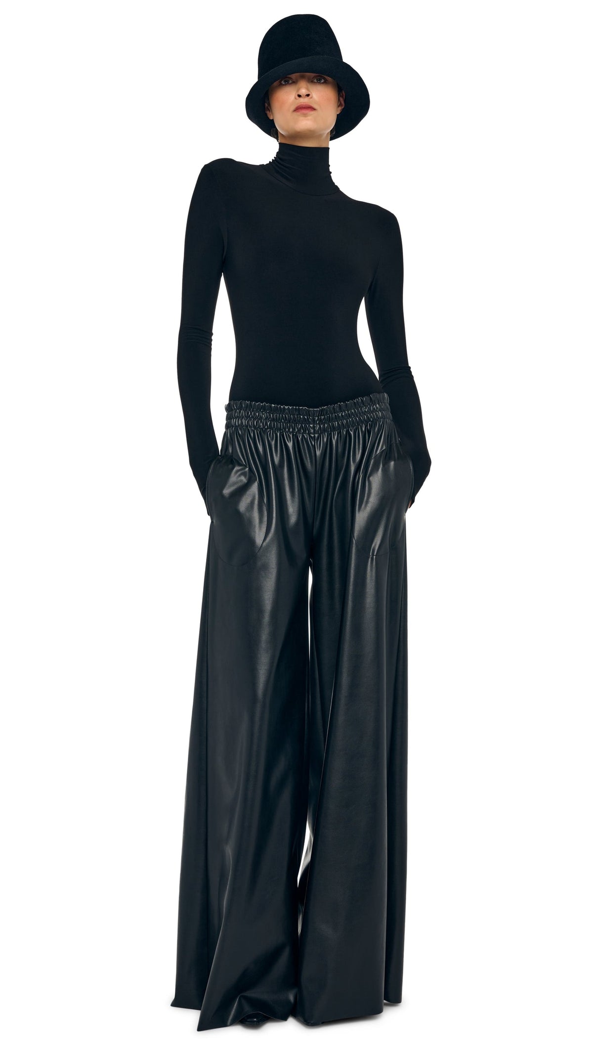 BOYFRIEND ELEPHANT SWEATPANT Black | Norma Kamali Women