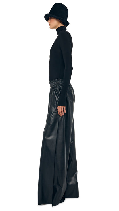 BOYFRIEND ELEPHANT SWEATPANT Black | Norma Kamali Women
