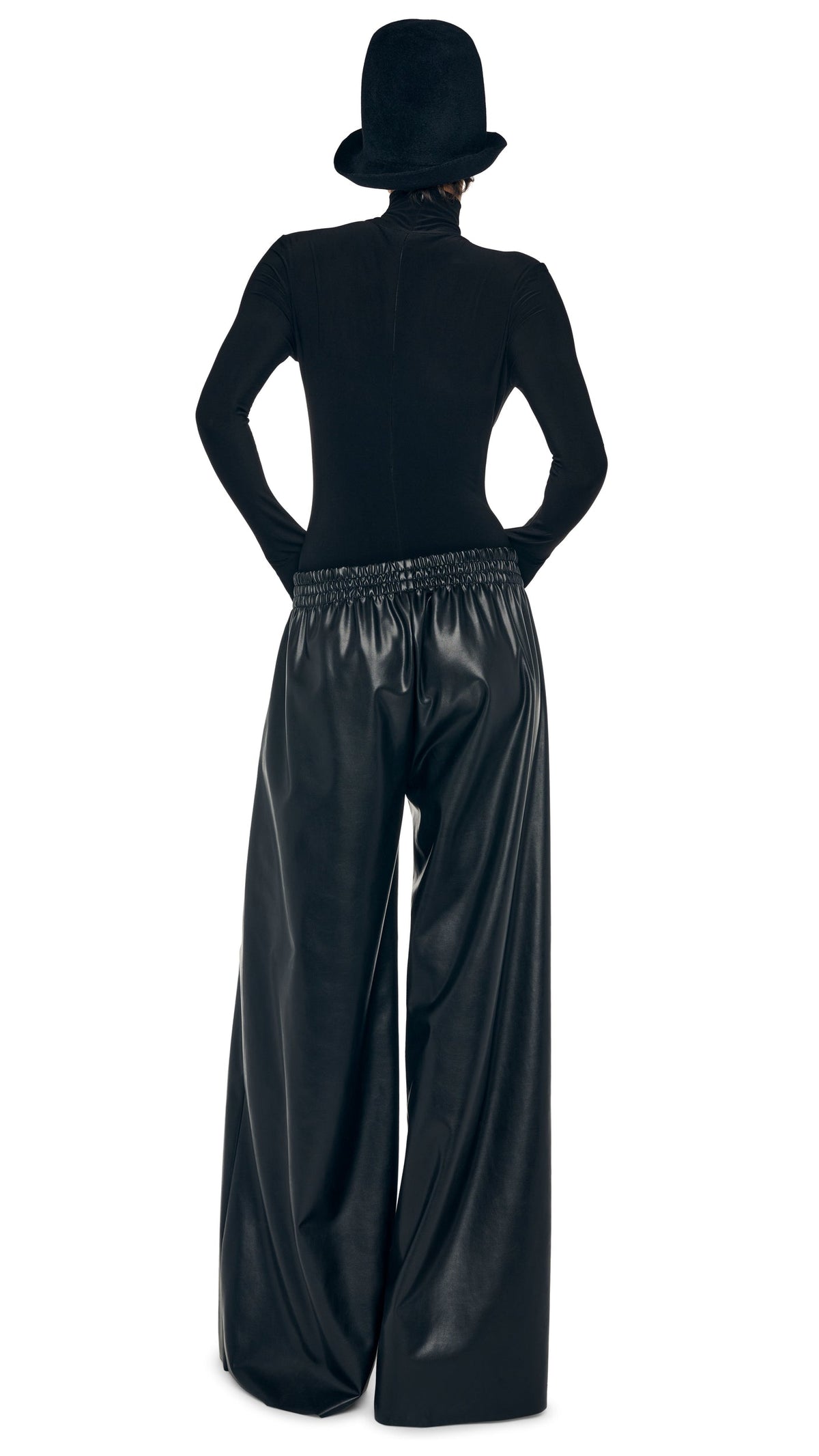 BOYFRIEND ELEPHANT SWEATPANT Black | Norma Kamali Women