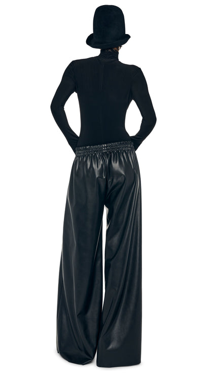 BOYFRIEND ELEPHANT SWEATPANT Black | Norma Kamali Women