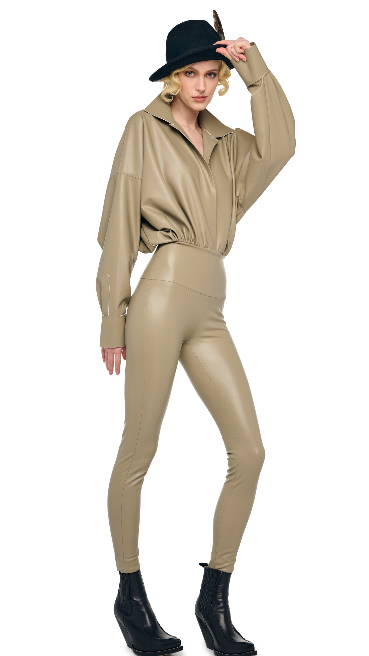 LONG LEGGING Elm | Norma Kamali Women