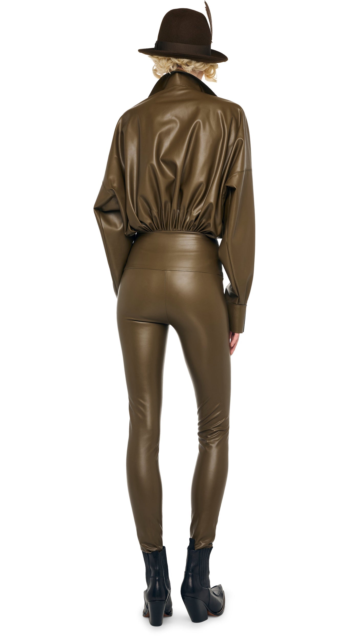LONG LEGGING Bark | Norma Kamali Women