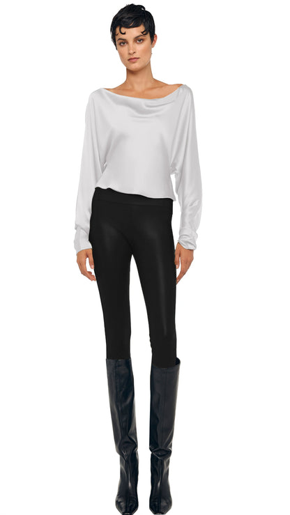 DOLMAN MARIA TOP Snow White | Norma Kamali Women