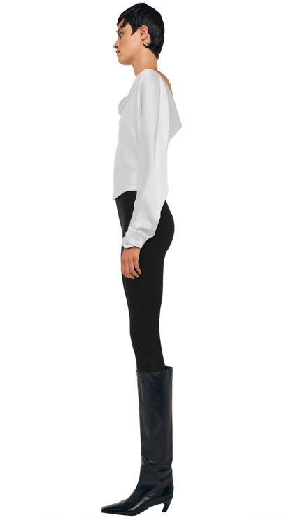 DOLMAN MARIA TOP Snow White | Norma Kamali Women