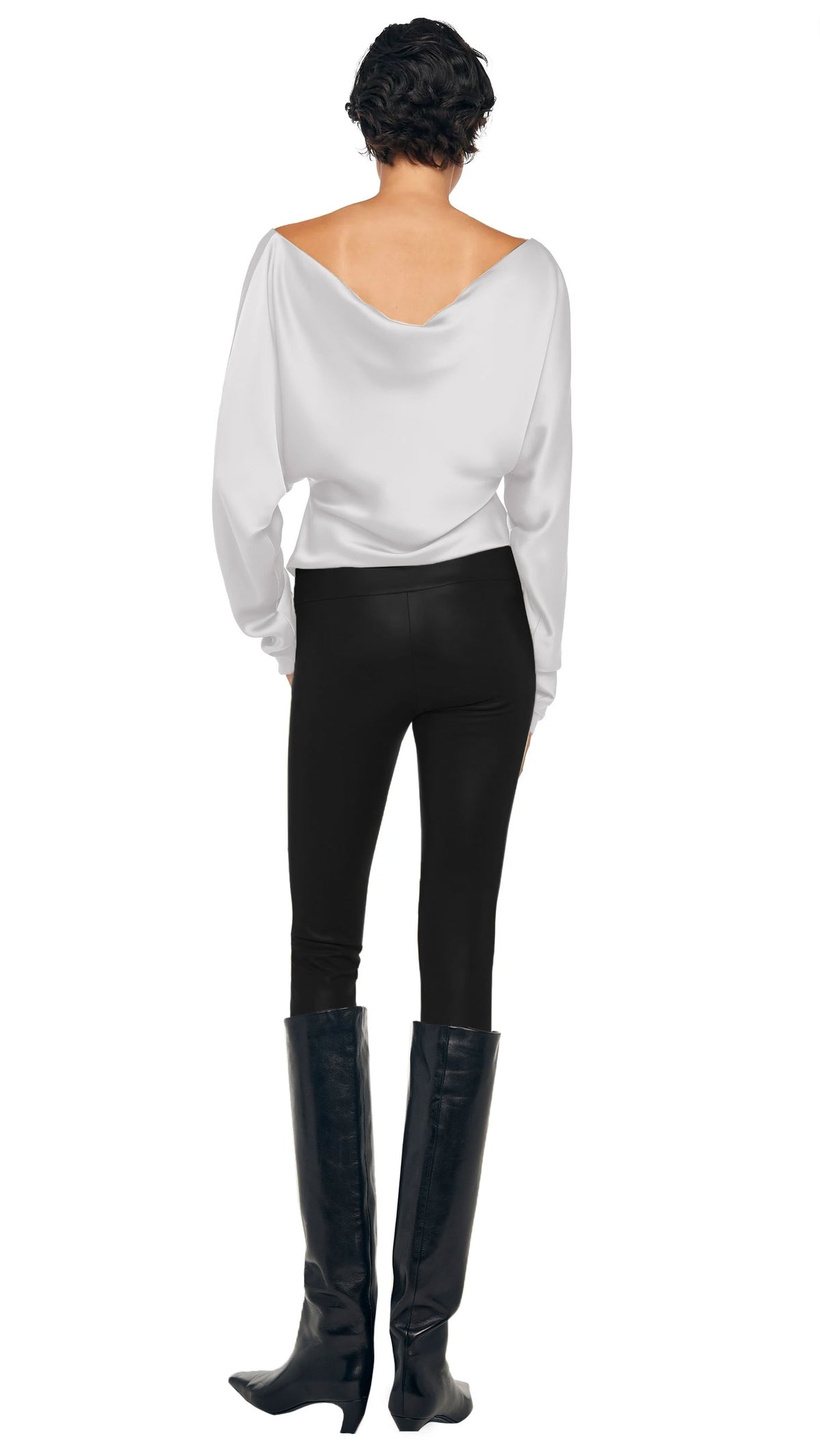 DOLMAN MARIA TOP Snow White | Norma Kamali Women